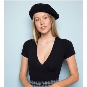 Brandy Melville black beret